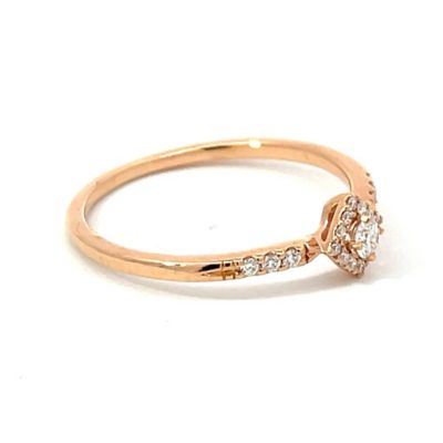 ＤＩＡＭＯＮＤ　ＳＱＵＡＲＥ　ＨＡＬＯ　リング　２ＺＲ１５９９
