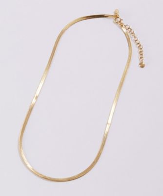 ＜MARIA BLACK＞Ｍｉｏ　Ｃｈａｉｎ　Ｎｅｃｋｌａｃｅ－Ｙｅｌｌｏｗ　Ｇｏｌｄ　３００３８０ＹＧ