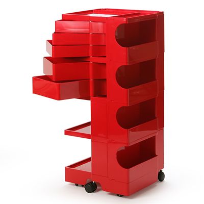 【受注商品】ボビーワゴン　４段５トレイ