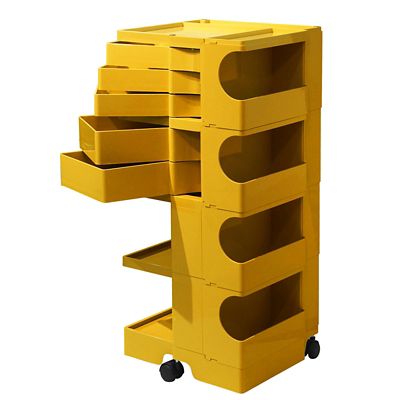 【受注商品】ボビーワゴン　４段５トレイ
