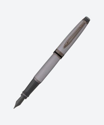 ＜WATERMAN＞エキスパート　メタリックシルバーＲＴ　万年筆（細字）