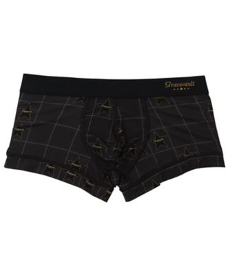gravevault (Men)/グレイブボールト ボクサーパンツ 前閉じ TIMELESS Lowーrise BOXER 3052381 Black star パンツ・ショーツ【三越伊勢丹/公式】