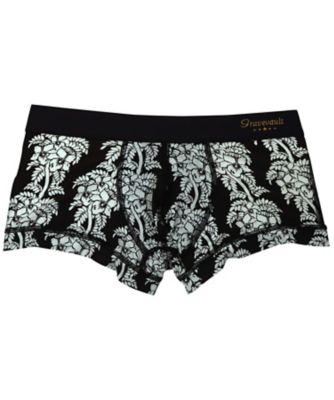 gravevault (Men)/グレイブボールト ローライズ ボクサーパンツ 前閉じ Aloha Low-rise BOXER 3052481 black パンツ・ショーツ【三越伊勢丹/公式】