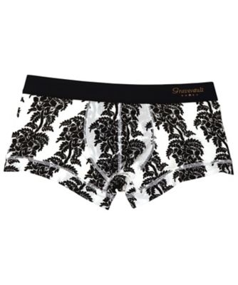 gravevault (Men)/グレイブボールト ローライズ ボクサーパンツ 前閉じ Aloha Low-rise BOXER 3052481 white パンツ・ショーツ【三越伊勢丹/公式】