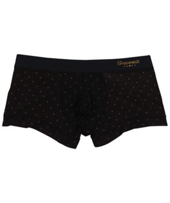 gravevault (Men)/グレイブボールト ローライズ ボクサーパンツ 前閉じ Mizutama Low-rise BOXER 3052491 black パンツ・ショーツ【三越伊勢丹/公式】