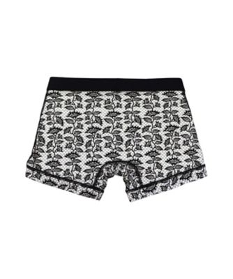 ショートボクサーパンツ 前閉じ BARBED FLOWER SHORT
