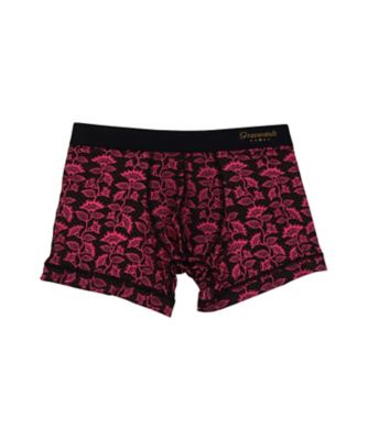 ショートボクサーパンツ 前閉じ BARBED FLOWER SHORT