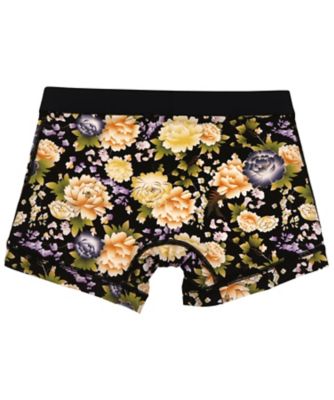 ボクサーパンツ 前閉じ PEONY FLOWER SHORT