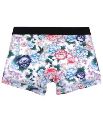 ボクサーパンツ 前閉じ PEONY FLOWER SHORT