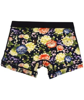 ボクサーパンツ 前閉じ PEONY FLOWER SHORT