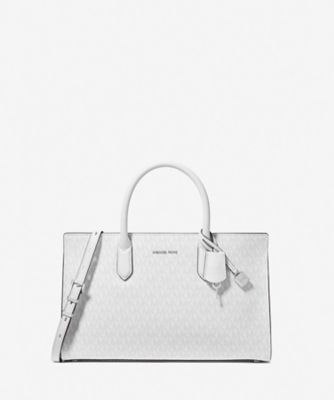 ＜MICHAEL KORS＞ＳＣＡＲＬＥＴＴ　サッチェル　ミディアム　ー　ＭＫシグネチャー　３０Ｒ５ＳＥＴＳ２Ｂ