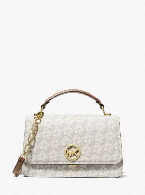 ＜MICHAEL KORS＞ＤＥＬＡＮＣＥＹ　トップハンドル　チェーン　サッチェル　ミディアム