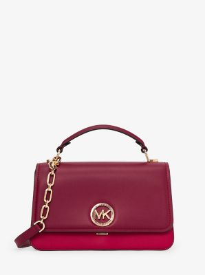 ＜MICHAEL KORS＞ＤＥＬＡＮＣＥＹ　トップ　ハンドル　チェーン　サッチェル　ミディアム