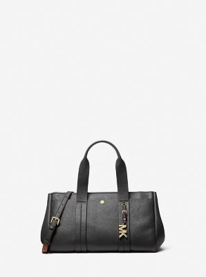 シンプルイズベスト*VERSACE*定番 ブラックレザー ハンドバッグ ジャンニ・ヴェルサーチェ ハンドバッグ ラ メドゥーサ