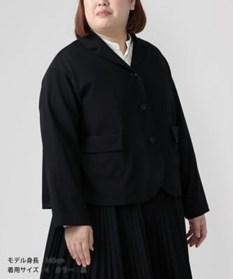 リボンテーラードジャケット lallana【タグ付き】 Lallana ジャケット テーラードジャケット リボンテーラー