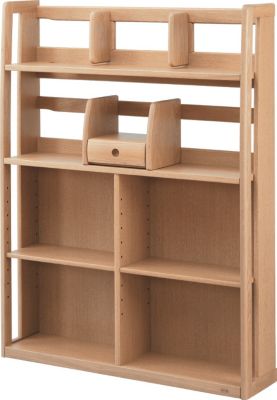 ＜浜本工芸 (Baby&Kids)＞【受注商品】Ｎｏ．３２　書棚　幅１１０ｃｍ　下箱　