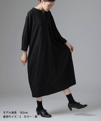 プリーツプリーズ　コクーンシルエット　ワンピース　ブラック ブラックフォーマル アシメコクーンシルエットワンピース net