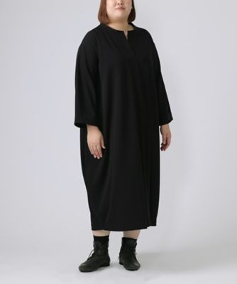 ＜BASCO (Women/大きいサイズ)＞コゼット・４［Ｃｈｒｏｎｉｃｌｅ］コクーンシルエットのシンプルドレス　プラスサイズ　３２２９６５３ー３