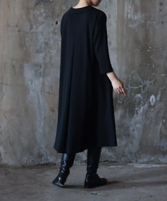 トルジェロング Chronicle ダブルボタンのブラックドレス