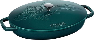 ストウブ Staub フィッシュシグネチャー オーバルホットプレート-