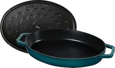 新品限定色ラーメル Staub フィッシュシグネチャー オーバルホット