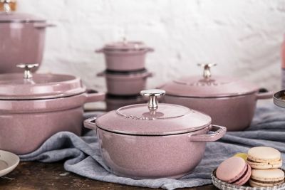 可愛いのでぜひどうぞSTAUB ストウブ Wa-NABE L シフォンローズ 20cm ...