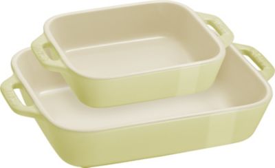新品ストウブ　レクタンギュラーディッシュ　セット　マカロンブルー　グラタン耐熱皿 Amazon｜staub ストウブ 「 レクタンギュラー ディッシュ (14