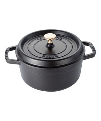 16cm★新品未使用★Staub ストウブ 16cm ピコ ココット ラウンド　グレー