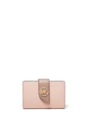 ＜MICHAEL KORS＞ＧＲＥＥＮＷＨＩＣＨ　タブ　ウォレット　ミディアム
