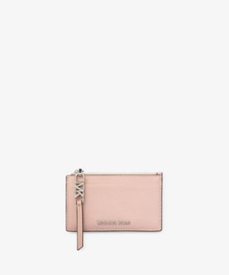 カードケース・名刺入れ Michael Kors PORTAFOGLIO IN PELLE (32R4G8ED6L 230LUGGAGE) EMPIRE(エンパイア) エンパイア シグネチャーロゴ ジップカード