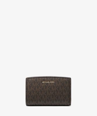 ＜MICHAEL KORS＞ＢＲＹＡＮＴ　ジップ　ウォレット　ミディアム　ー　ＭＫシグネチャー　３２Ｓ５ＧＹＴＺ２Ｂ