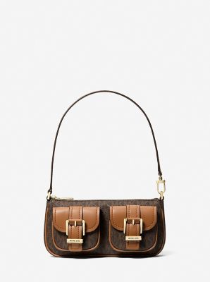 ＜MICHAEL KORS＞ＺＯＥ　ポシェット　ショルダー　スモール　－　ＭＫシグネチャー　３２Ｓ５ＧＺＣＵ１Ｂ