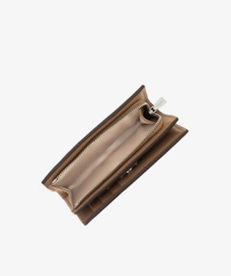 カードケース・名刺入れ Michael Kors \"BRYANT MEDIUM\" WALLET (32S5GYTZ2L 230LUGGAGE) Bryant Medium Pebbled Leather Wallet | Michael Kors [LU]