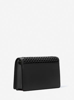 マイケルコース☆ウーヴン レザー クロスボディ ミディアム MICHAEL KORS｜JET SET ウーヴン レザー クロスボディ