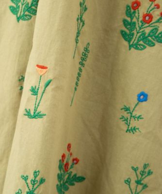 ボタニカルフラワー刺繍ワンピース 三越伊勢丹オンラインストア 公式