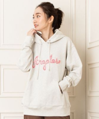 楽天市場】【9号(M)〜15号(3L)】『juneci』刺繍ロゴパーカー