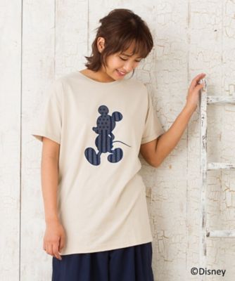 ミッキー 星 ストライプ切り替えロングｔシャツ ｄｉｓｎｅｙ ディズニー 三越伊勢丹オンラインストア 公式