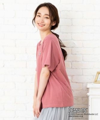 ｐｅａｎｕｔｓ ｓｎｏｏｐｙ ラグビー刺繍ｔシャツ プラスサイズ 三越伊勢丹オンラインストア 公式