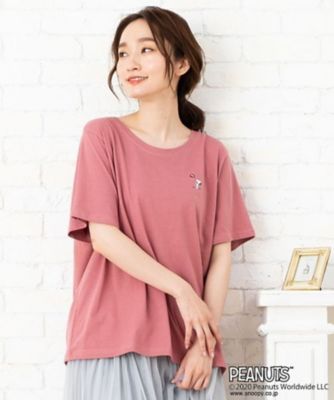 ｐｅａｎｕｔｓ ｓｎｏｏｐｙ ラグビー刺繍ｔシャツ プラスサイズ 三越伊勢丹オンラインストア 公式