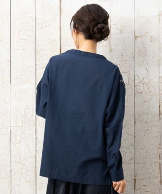 ＩＮＤＥＳＩＧＮ　サークルエンブロイダリーブラウス
