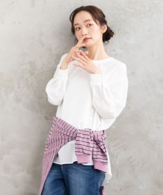 シビラ コート ロング 花柄 リボンベルト ブラック パープル アンゴラ M Sybilla（シビラ）のコート・ブルゾン｜おすすめから探す