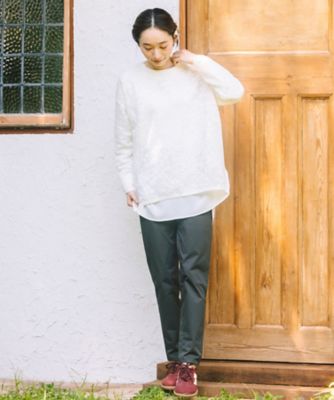 ぺんぺさん専用　ロンブル&インカローズ FONTLAB ジョーゼットロングブラウス 33ー01ー