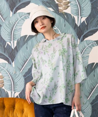 mina perhonenミナペルホネンone day長袖スモッキングワンピース