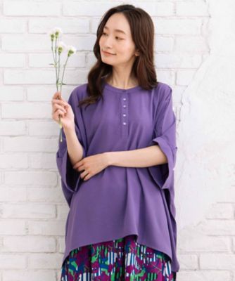 sab street my standard (Women/大きいサイズ)/サブストリート マイスタンダード ＣＯＯＬ・ＵＶ・防シワ　スムースジョーゼットバンドカラーブラウス　プラスサイズ　３３０３６６１２