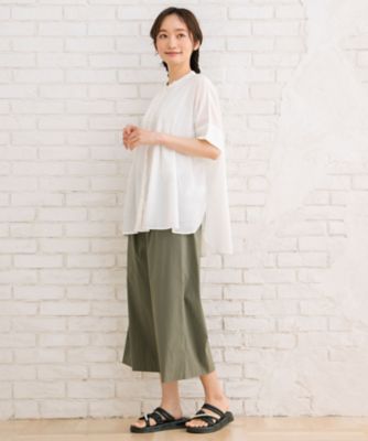 ＩＮＤＥＳＩＧＮ　コットンボイルピンタックブラウス　３３ー０３ー６６２９
