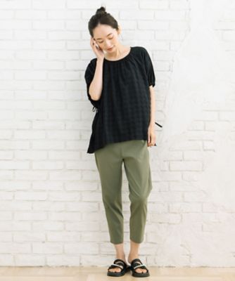 サブストリート（sab street）/【大きいサイズ】15号(3L) ヴィンテージギンガムジョーゼットブラウス ヴィンテージギンガムジョーゼットブラウス 33ー03ー6664