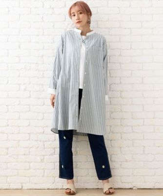 【大きいサイズ】 9号・15号・19号 FONTLAB ダイヤ＆マーガレット刺繍Tシャツ 大きいサイズ】 9号・15号・19号 FONTLAB ダイヤ＆マーガレット