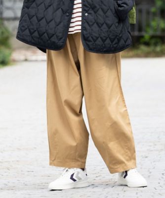 ＜sab street my standard (Women/大きいサイズ)＞コットンツイルサーカスパンツ