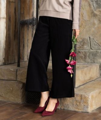 ＜sab street my standard (Women/大きいサイズ)＞ＩＮＤＥＳＩＧＮ　コーディロイパンツ　３３－１２－１３５１