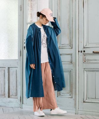 ＦＯＮＴＬＡＢセルフカットプリーツパンツ　プラスサイズ３３－１２－１４８５